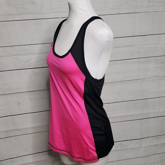 Impact Jillian Michaels hot pink black tank L - Picture 6 of 6